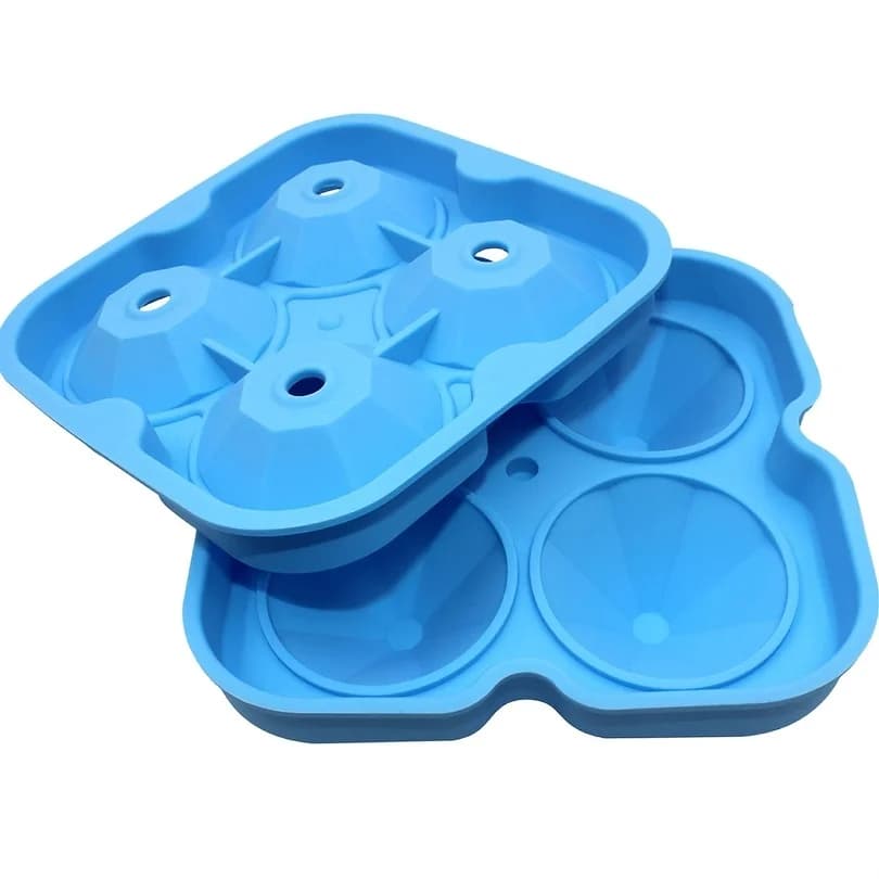 Forma de Cubos de Gelo Diamante