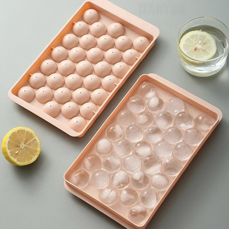 Forma de Cubos de Gelo Hóquei 33 Cavidades