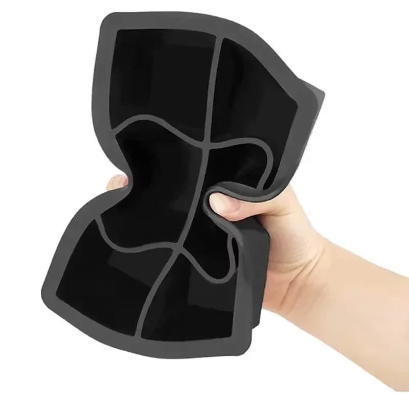 Forma grande para cubos de gelo quadrados