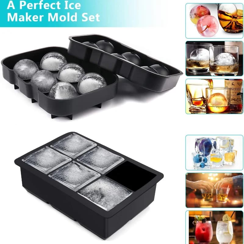 Forma para Bolas de Gelo